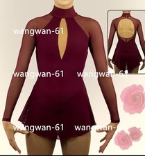 Ice skating set Gymnastics set beautiful show outfit girl spin stick