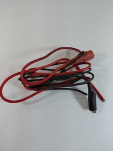 VEWC Corp 40kVDC High Voltage Wire Cable Red Black Test Lead Set AWM E203216