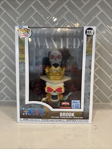 One Piece Brook Wanted Poster Funko Pop! #2220 IN HAND