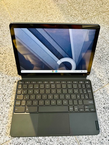 Lenovo IdeaPad Duet Chromebook WiFi - Tablet 128GB, 4GB RAM, Ice Blue/Iron - Bild 2 von 14