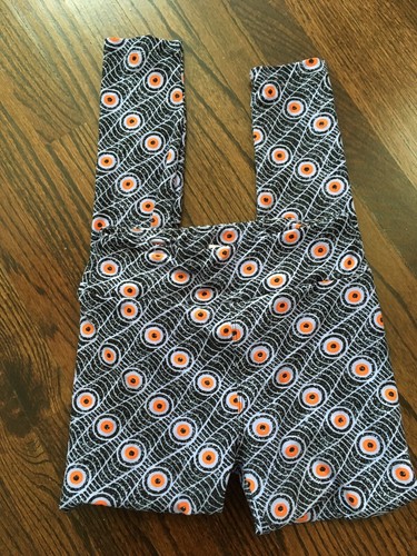 Lularoe Halloween OS Eyeball Spider Webs Leggings