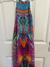 Camilla Franks Silk Maxi Overlay Dress Size 2 Medium