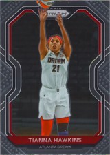 Tianna Hawkins 2021 Panini Prizm WNBA Basketball Chrome Card #62 Atlanta Dream