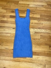 Urband Outfitters Womens Blue Fuzzy Casual Dress Size M #107