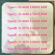 Intel Quad-core I5-4430 I5-4440 I5-4460 I5-4570 I5-4590 I5-4670 I5-4690 1150 CPU