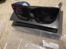 NEW Rag  Bone RNB 54mm Cat Eye Sunglasses Blue  Black