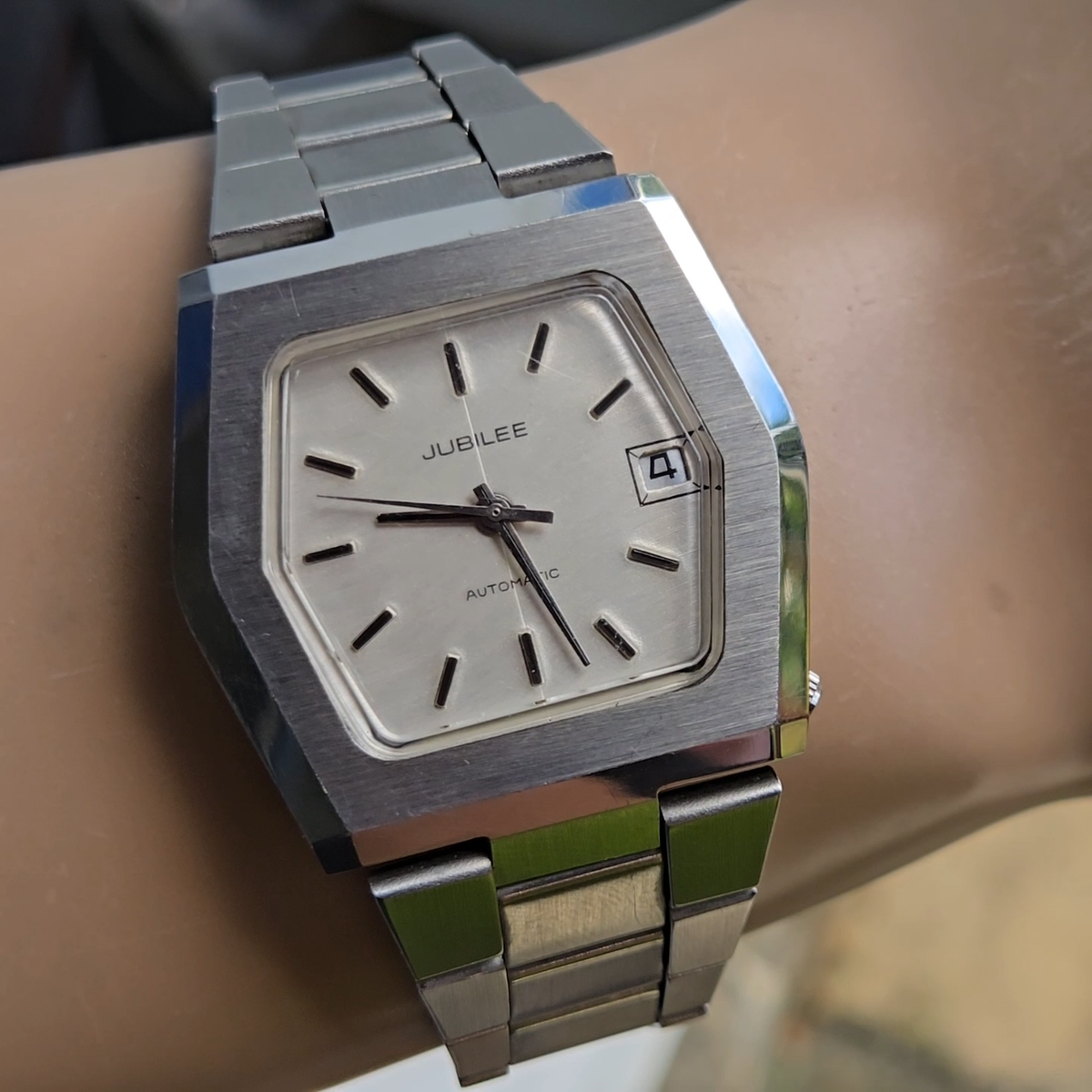 Vintage JUBILEE men's automatic watch Durowe 7525/2 (INT) 25Jewels