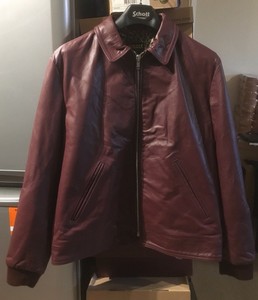 supreme schott leather work jacket