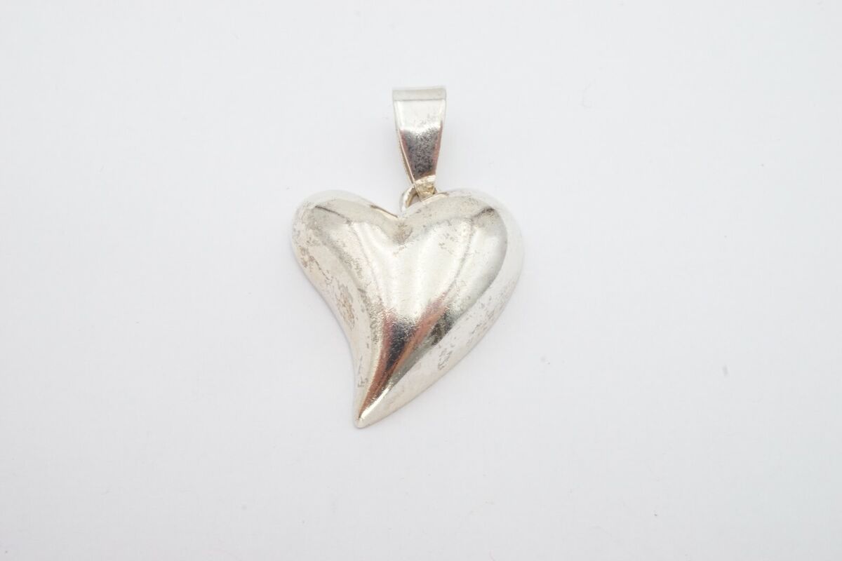 Vintage Taxco Mexico TC-25 Sterling Silver 925 Wavy Puffy Vintage Taxco Mexico TC-25 Sterling Silver 925 Wavy Puffy