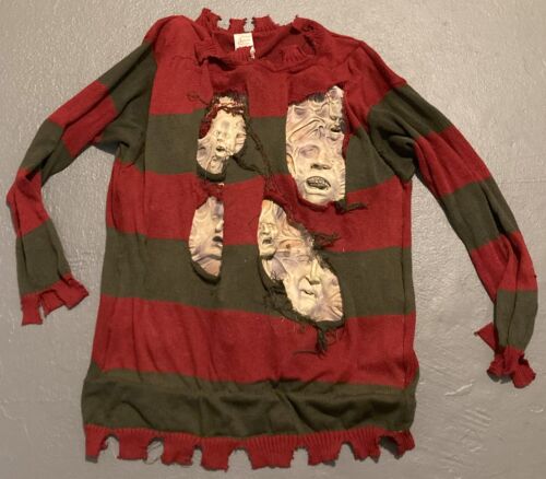 Rubies Freddy Krueger Chest of Souls Adult OS Sweater Nightmare On Elm Street - Picture 1 of 3