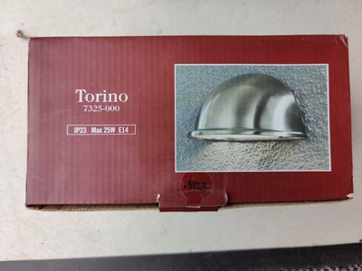 Torino 7325/000 Wandleuchten aus Edelstahl 