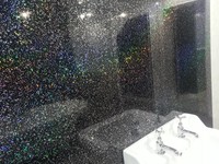 11 Black Sparkle Diamond Sparkle Stone Gloss Bathroom Cladding Wall Panels 11 Black Sparkle Diamond Sparkle Stone Gloss Bathroom Cladding Wall Panels
