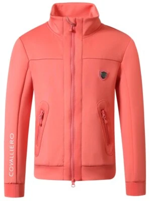 Covalliero Kinder Trainings Jacke coral FS 2025