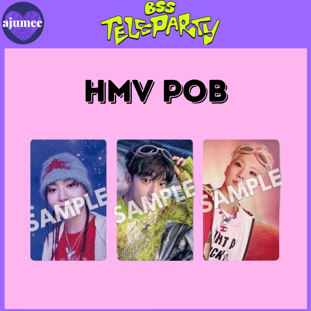 BSS 2nd Single Album ' TELEPARTY ' JAPAN POB Photo Card BSS 2nd Single Album ' TELEPARTY ' JAPAN POB Photo Card
