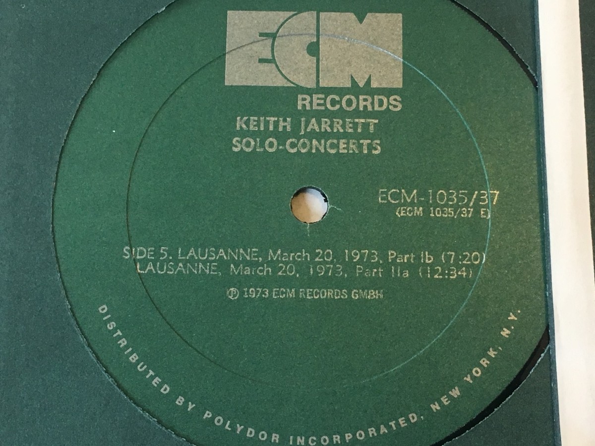 KEITH JARRETT - Solo - Concerts ~ ECM 1035/37 [nm 3 lp box set