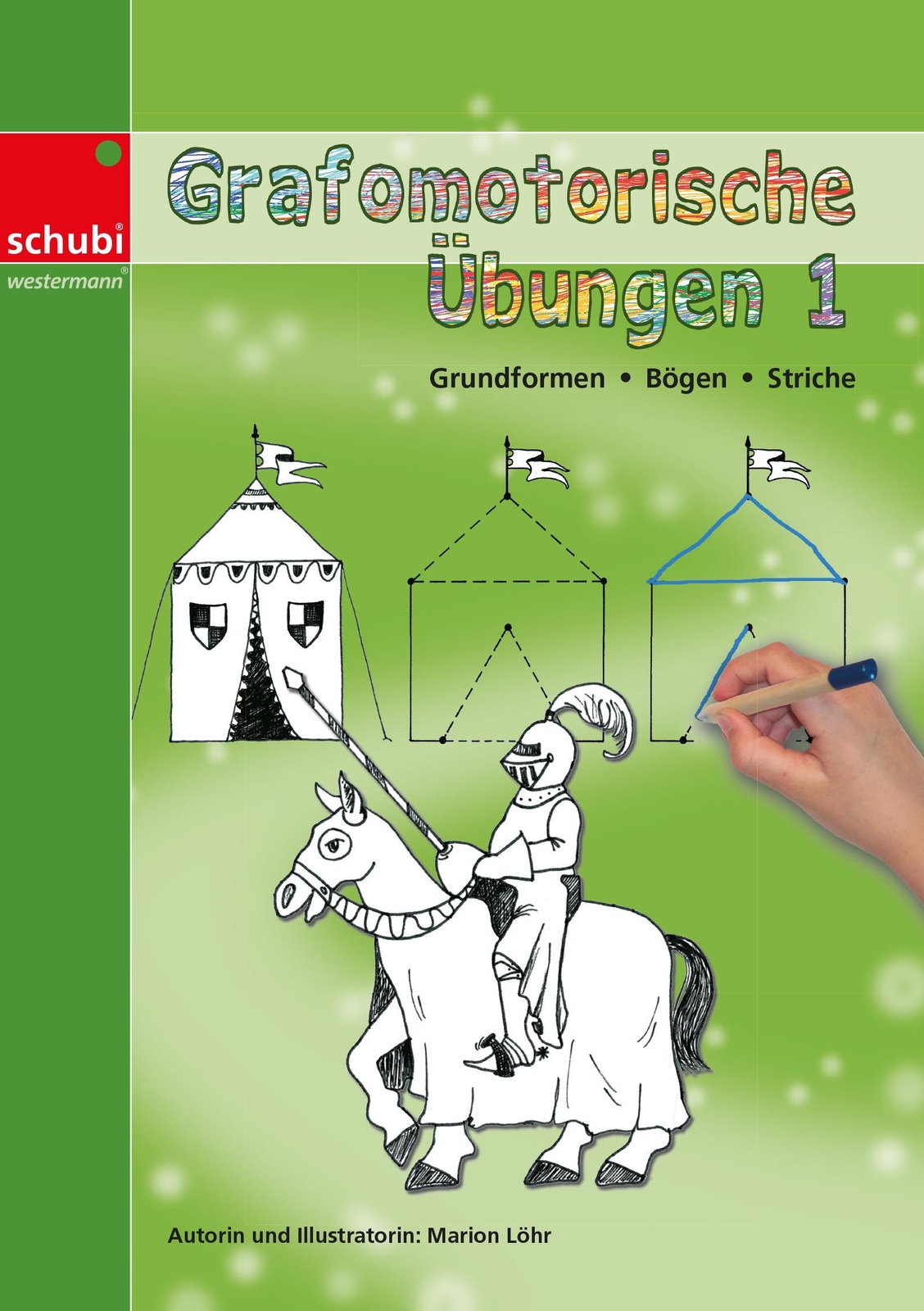 Thumbnail - Grafomotorische Übungen 1 | Grundformen - Bögen - Striche | Marion