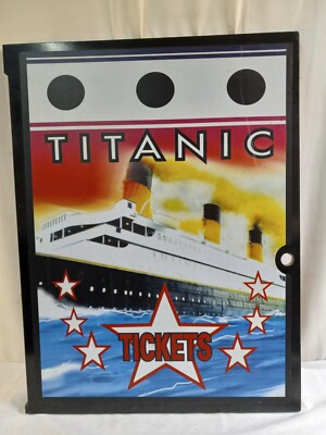 Sega TITANIC Arcade 18.5'' x 24 3/4'' SIDE DOOR No Hinge