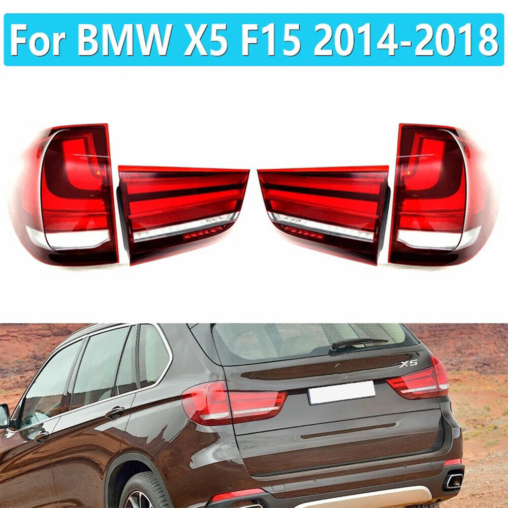 For BMW X5 F15 F85 2014-2018 Dynamic Turn Signal Rear Lamp 2pcs