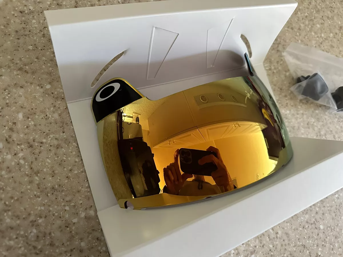 Oakley mirror football visor 2025