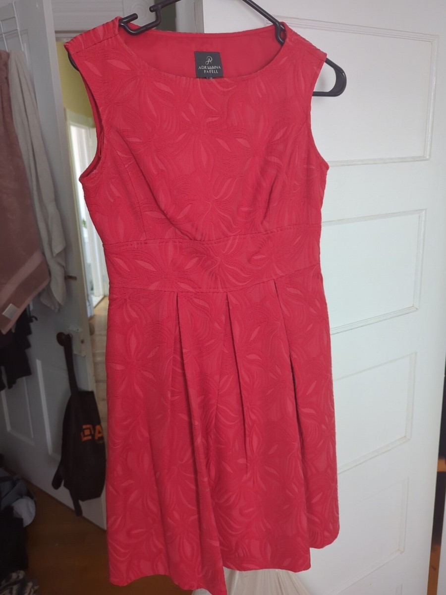adrianna papell red dress Adrianna Papell