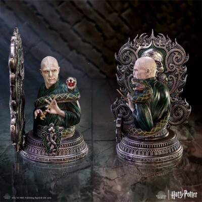 Single Harry Potter Voldemort Bookend Officially Licensed Hogwarts Statue 20.5cm