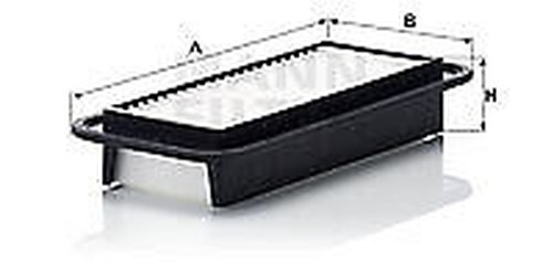 Mann-Filter C 2610 Luftfilter Kartuschenfilter FüR CitroËN Daihatsu Peugeot-image