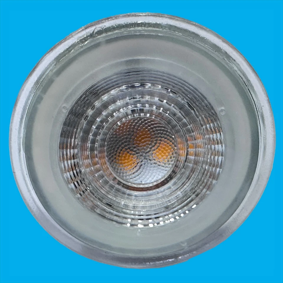 2x 3.5W (=35W) TCP LED GU10 Instant On Spot Light Bulbs Lamps Warm White 2700K - Image 2 of 4