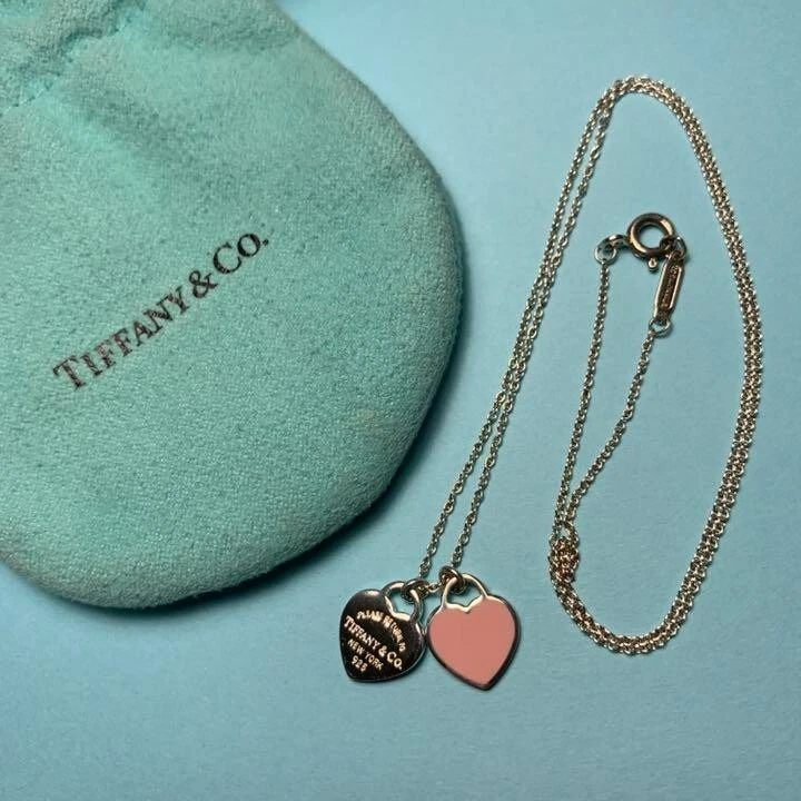 The Mini Pink Heart Necklace | SPARROW