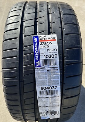 275/35ZR19 Michelin Pilot Super Sport Tires 2753519 | Set of 275/35ZR19 Michelin Pilot Super Sport Tires 2753519 | Set of