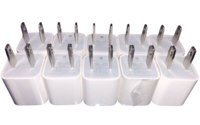 20x Lot of Original 5W Wall Charger for Apple iPhone  USB Power Adapter Genuine