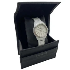 Rado HyperChrome 36mm Ceramic Dimond White Dial Quartz Ladies Watch R32311012