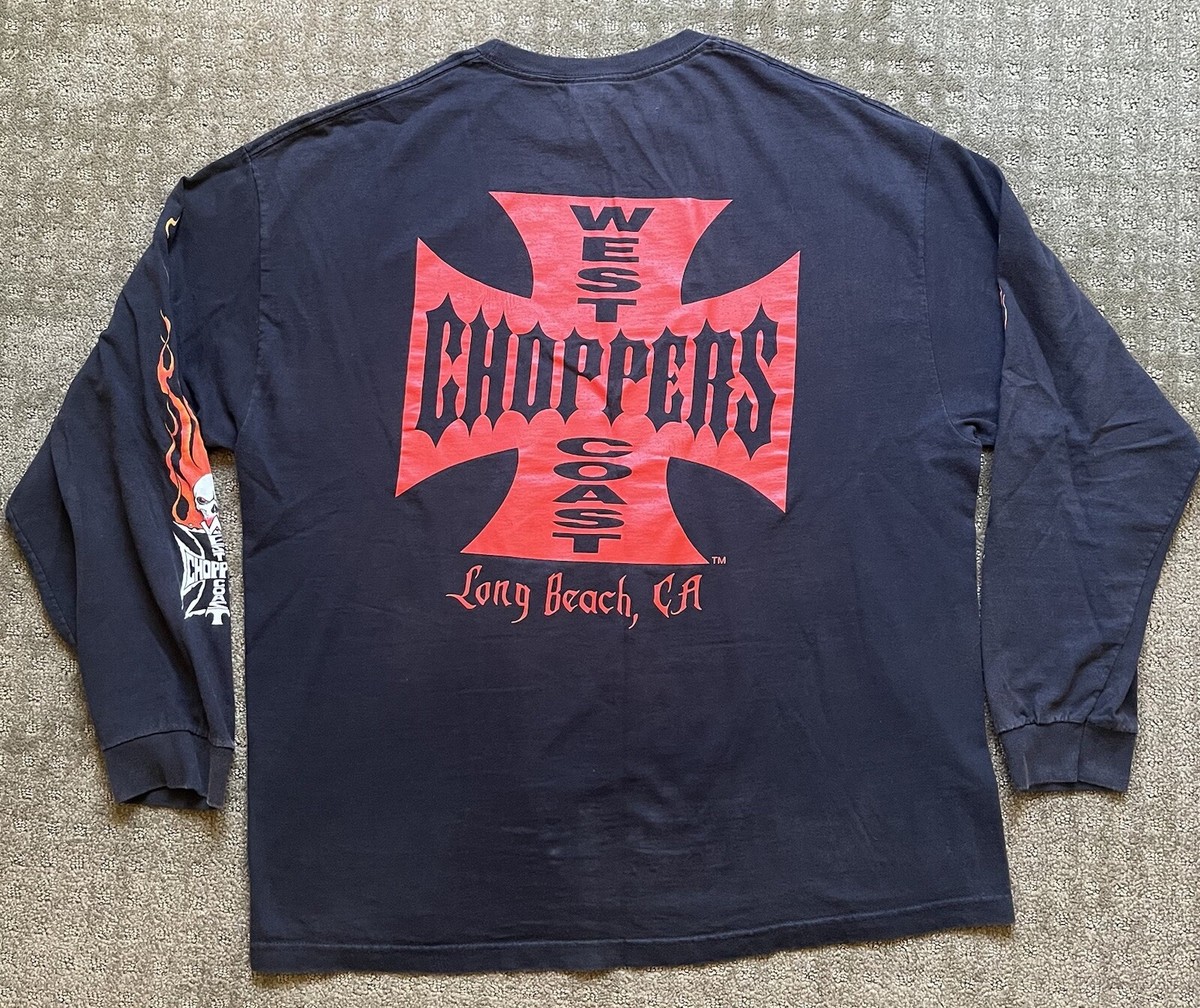 VTG West Coast Choppers Skull Fire Flame Spectrum CFL Long VTG West Coast Choppers Skull Fire Flame Spectrum CFL Long