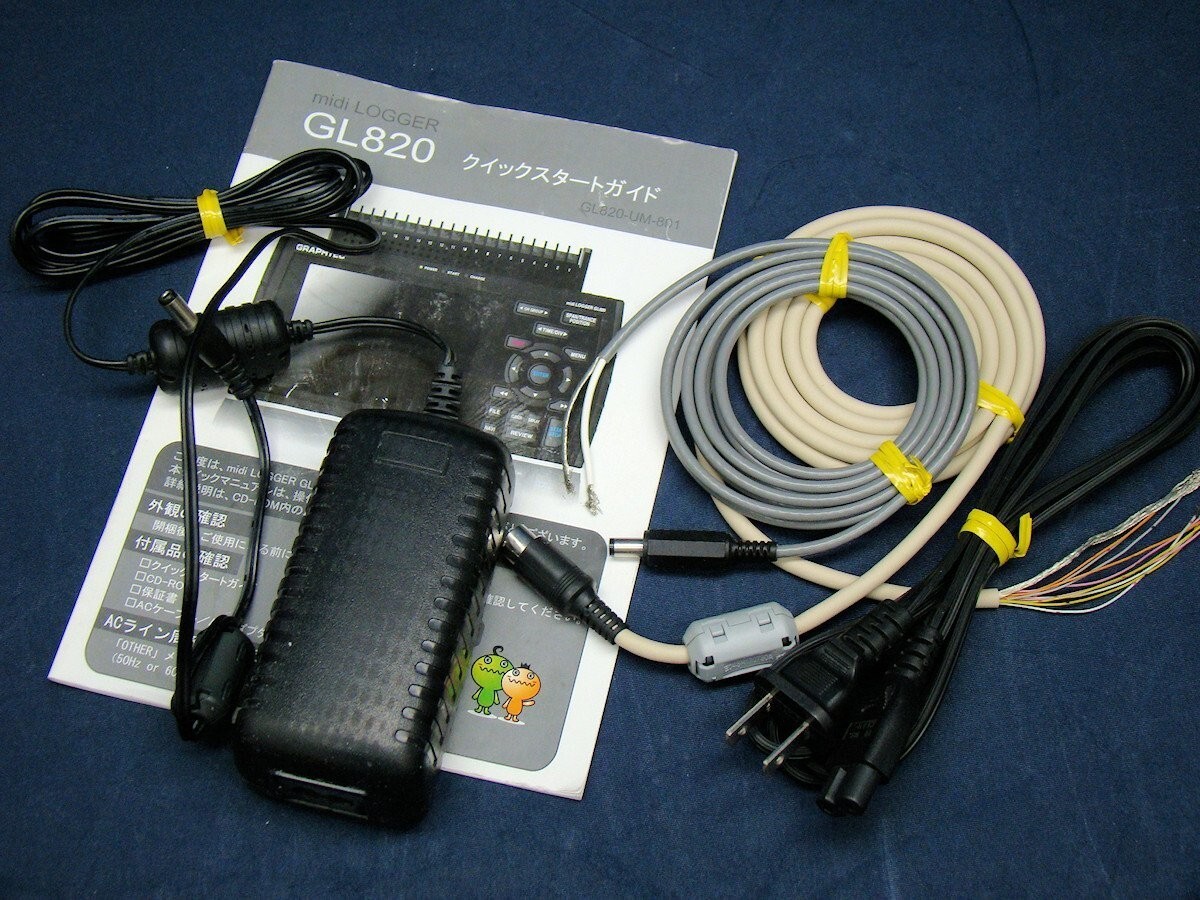 GRAPHTEC グラフテック GL820 ハンディデータロガー midi LOGGER GRAPHTEC グラフテック GL820 ハンディデータロガー midi LOGGER