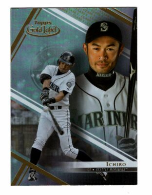 2021 Topps Gold Label Series 1 #53 Ichiro - Seattle Mariners | eBay