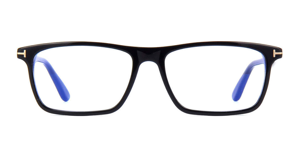 New Tom Ford Reading Glasses TF 5681-B 001 54-16 145 Black & Gold