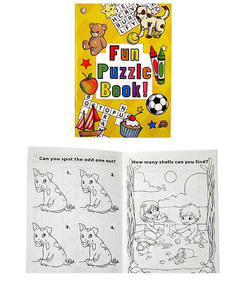Christmas Mini Fun Puzzle Book Kids Party Activity Stocking Fillers Party Bags