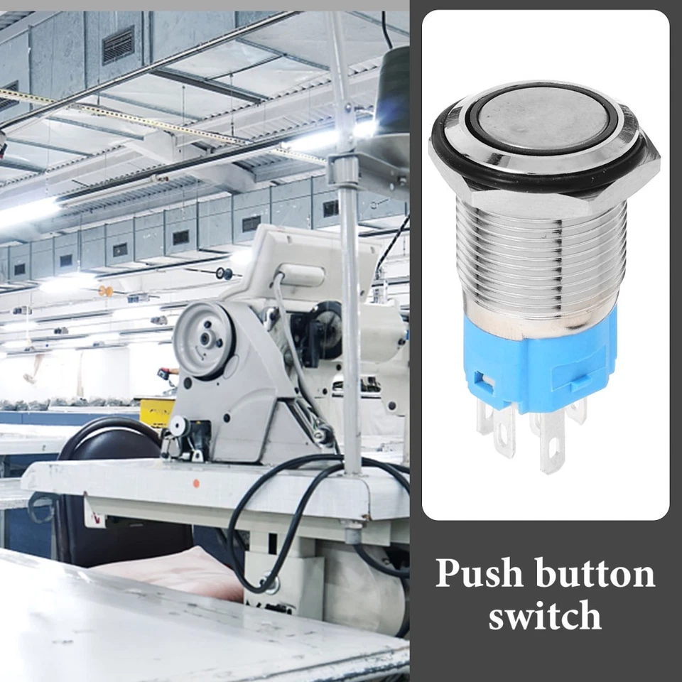  Interruttore di accensione del veicolo Interruttore a pulsante per auto da 16 - Immagine 3 di 4
