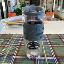 Bodum 16Oz. Insulated Combination Coffee/Tea Press Travel Mug