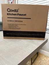 GIMILI Kitchen Faucet with Pull Down Sprayer Stainless Steel Sink Faucet