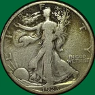 1923-S Walking Liberty Half Dollar Fine F Coin #36434