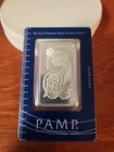 1 oz silver bar pamp suisse lady fortuna 999