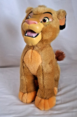 Vintage Disney World Lion King Simba Plush Large Stuffed Animal 14  Korea