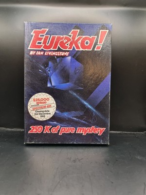Sinclair ZX Spectrum Spiele ''Eureka!'' Boxed 