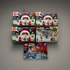 Image of LEGO Star Wars Advent Calendar Collection SEALED Retired Sets 9509 75146