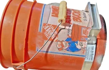 TILT-a-BUCKET Handle, Aluminum, for Bottom of 5 Gallon Buckets, Transferable,