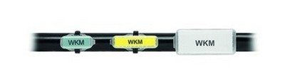 Weidmüller Kabelmarkierung transparent Kabelmarker 10-317mm... 50 Stück
