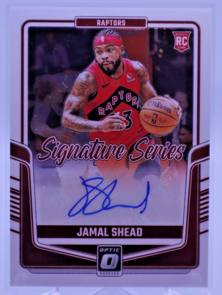 2024-25 Donruss Optic Signature Series Jamal Shead RC Auto #SS-JML K227