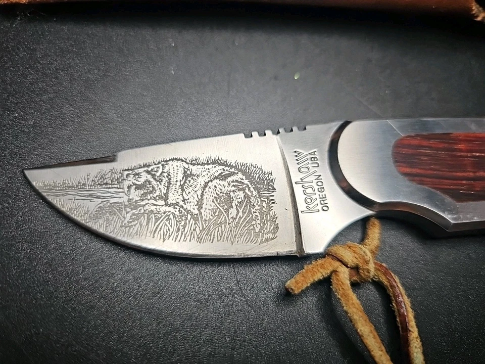 CUCHILLO KERSHAW Oregon POR KAI JAPÓN 2230 CON ESTUCHE Foto 2 de 4