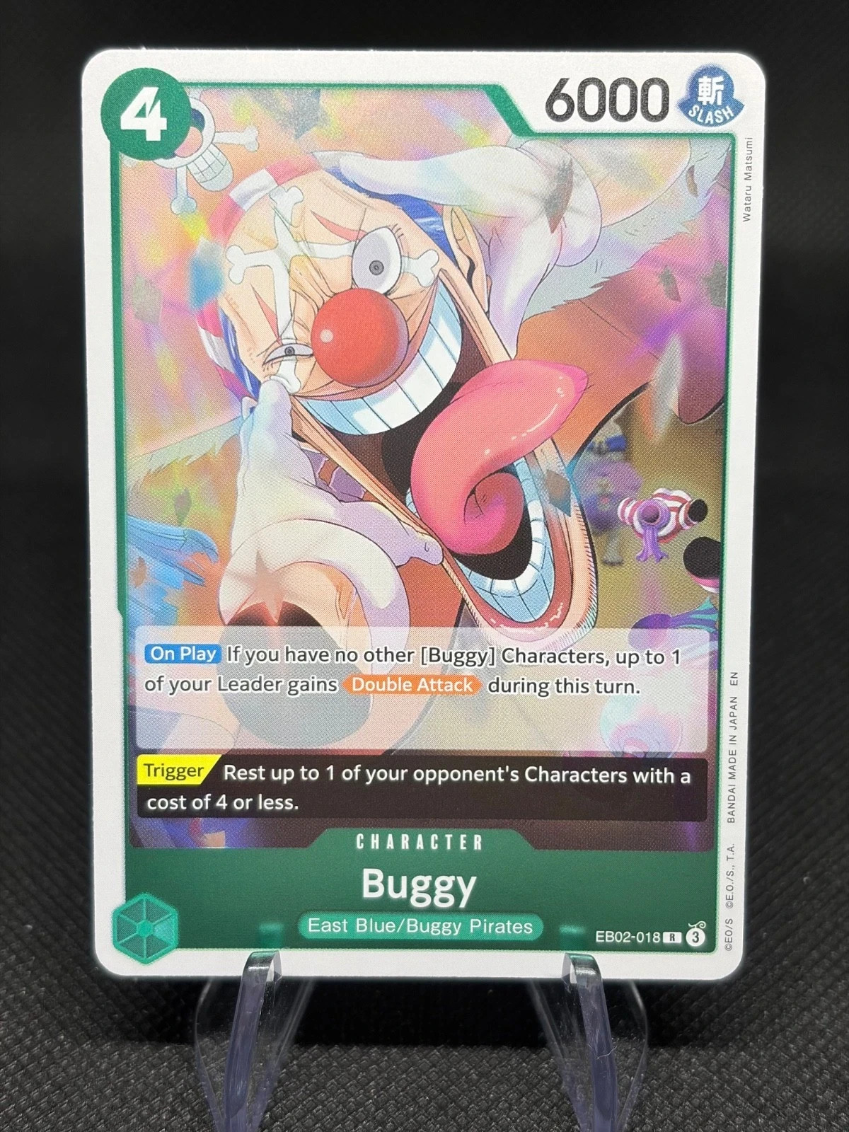 Buggy - EB02-018 R - Anime 25th Collection - Rare Foil - NM/M English One Piece