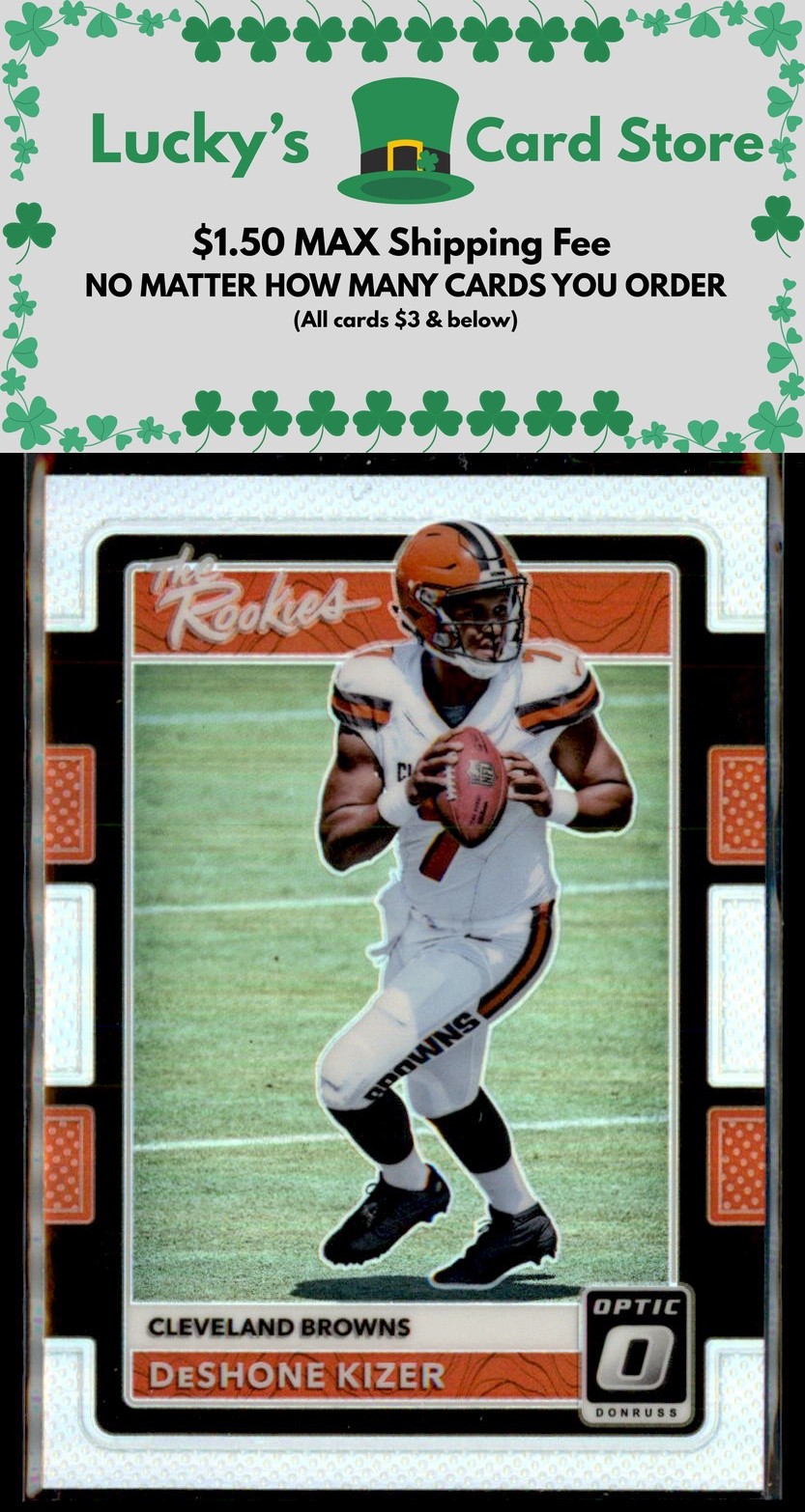 2017 Donruss Optic #15 DeShone Kizer The Rookies Holo Silver